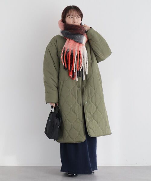 CRAFT STANDARD BOUTIQUE（クラフトスタンダードブティック）の「チェックストール（ストール/ショール・レディース・レッド/ブラウン/グリーン/ブルー・FREE）」の8枚目の写真