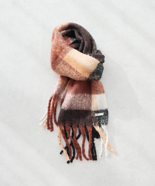 CRAFT STANDARD BOUTIQUE（クラフトスタンダードブティック）の「チェックストール（ストール/ショール・レディース・レッド/ブラウン/グリーン/ブルー・FREE）」の12枚目の写真
