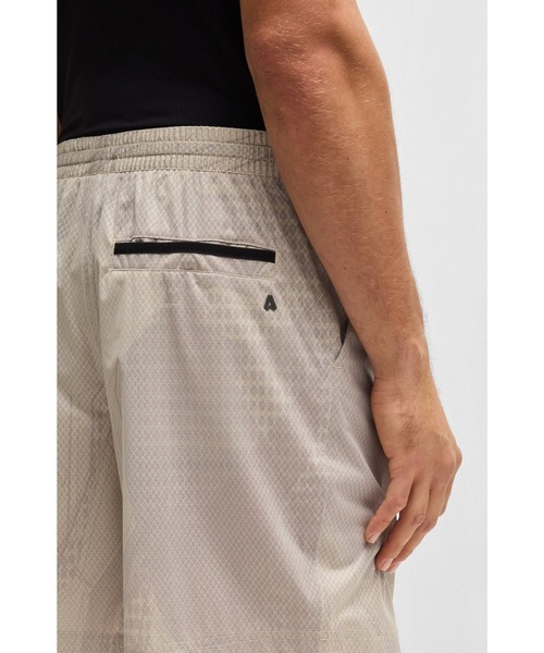 セール】アクティブ ラミネートメッシュ ショートパンツ オール