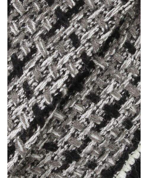 RESEXXY（リゼクシー）の「ツイードニットバイカラートップス【セットアップ着用可能】（ニット/セーター・レディース・ブラック/ブルー/ホワイト・FREE）」の14枚目の写真