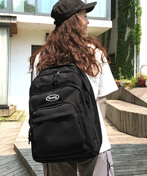 Miniministore(ミニミニストア)の「リュックサック レディース 大容量(バックパック/リュック・レディース・ブラック/ブルー・FREE)」の1枚目の写真