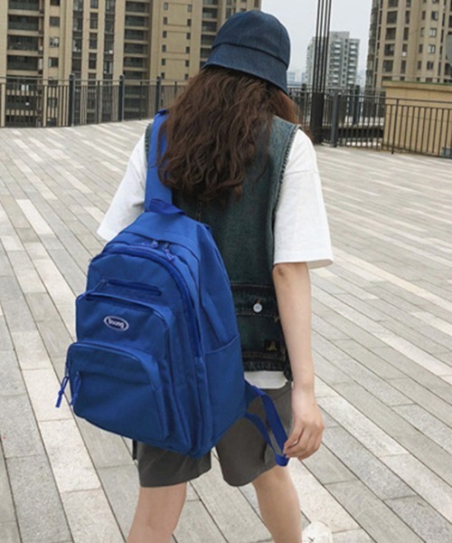 Miniministore(ミニミニストア)の「リュックサック レディース 大容量(バックパック/リュック・レディース・ブラック/ブルー・FREE)」の8枚目の写真