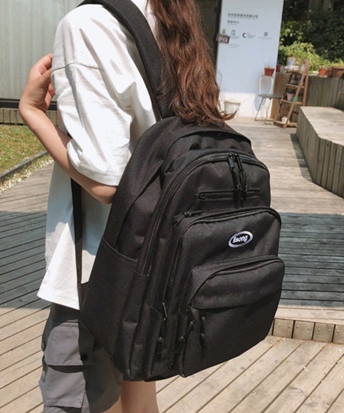 Miniministore(ミニミニストア)の「リュックサック レディース 大容量(バックパック/リュック・レディース・ブラック/ブルー・FREE)」の3枚目の写真