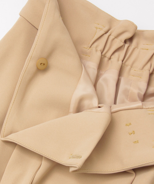 URBAN RESEARCH（アーバンリサーチ）の「UR ラップ風タックパンツ（その他パンツ・レディース・ブラウン系その他/ベージュ/ネイビー・36/38）」の14枚目の写真