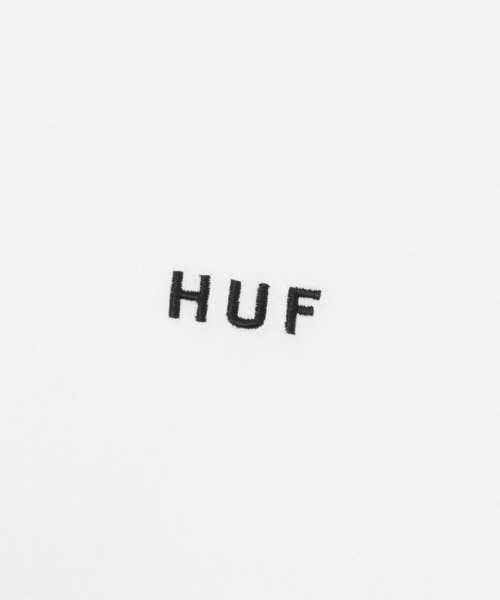 HUF(ハフ)の「OG LOGO LS TEE(Tシャツ/カットソー・メンズ・ホワイト/ネイビー/ブラック・X-SMALL/SMALL/MEDIUM/LARGE/X-LARGE/XX-LARGE)」の6枚目の写真