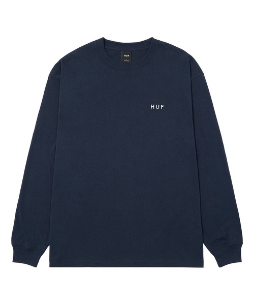 HUF(ハフ)の「OG LOGO LS TEE(Tシャツ/カットソー・メンズ・ホワイト/ネイビー/ブラック・X-SMALL/SMALL/MEDIUM/LARGE/X-LARGE/XX-LARGE)」の10枚目の写真