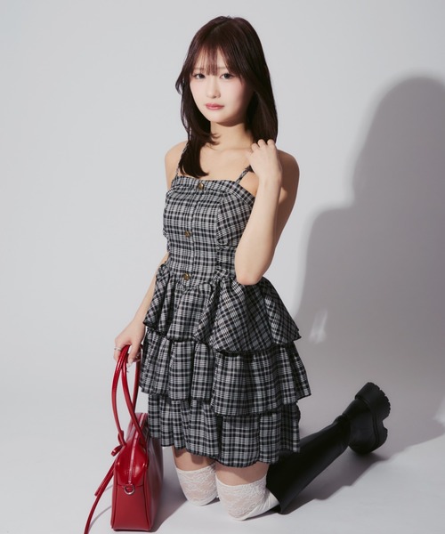 はなさん専用　チェックワンピース＆スカート はなさん専用 チェックワンピース＆スカート