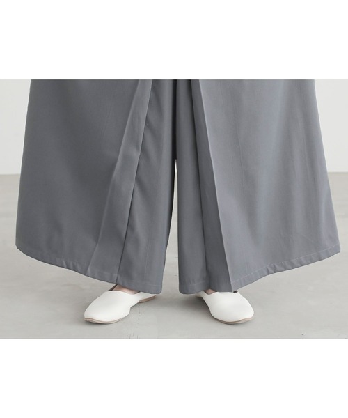 n'OrLABEL（ノアールレーベル）の「『スカート見えパンツ』（その他パンツ・レディース・ベージュ/ブラック/グレー・2/1）」の16枚目の写真