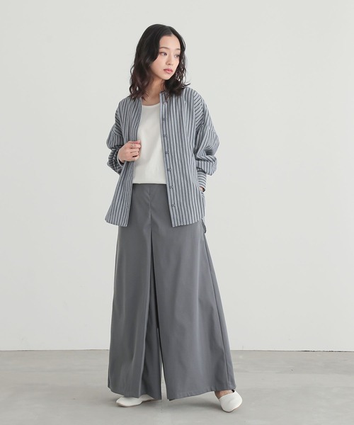 n'OrLABEL（ノアールレーベル）の「『スカート見えパンツ』（その他パンツ・レディース・ベージュ/ブラック/グレー・2/1）」の12枚目の写真