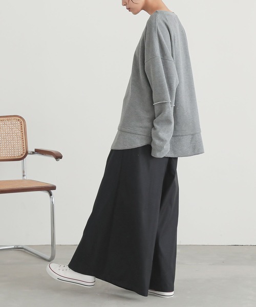 n'OrLABEL（ノアールレーベル）の「『スカート見えパンツ』（その他パンツ・レディース・ベージュ/ブラック/グレー・2/1）」の18枚目の写真