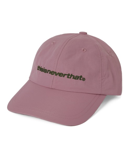 thisisneverthat（ディスイズネバーザット）の「SP-Logo Nylon Cap（キャップ・メンズ・ブラック/ホワイト×ブルー/チャコール/ラベンダー・FREE）」の4枚目の写真