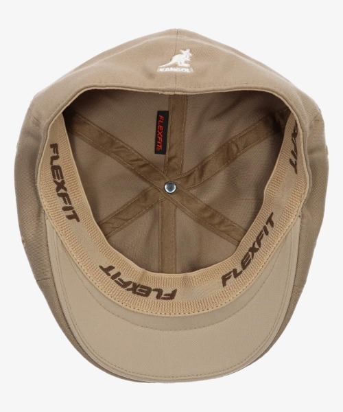 KANGOL(カンゴール)の「KANGOL WOOL FLEXFIT 504 / カンゴール(ハンチング/ベレー帽・レディース・ベージュ/ブラック・S/M/L/XL)」の7枚目の写真