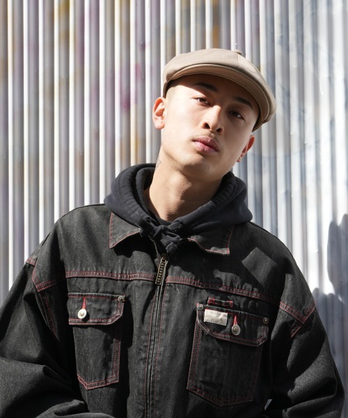 KANGOL(カンゴール)の「KANGOL WOOL FLEXFIT 504 / カンゴール(ハンチング/ベレー帽・レディース・ベージュ/ブラック・S/M/L/XL)」の9枚目の写真