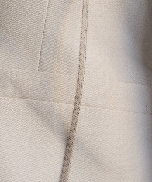 AIMER(エメ)の「チュールレイヤードノーカラージャケット(ノーカラージャケット・レディース・チャコールグレー/ベージュ・MEDIUM)」の22枚目の写真