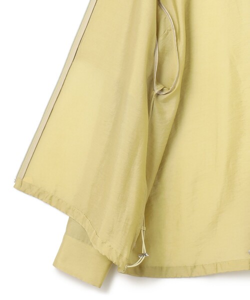 リヨセルナイロンワッシャー ノーカラーブルゾン（ブルゾン