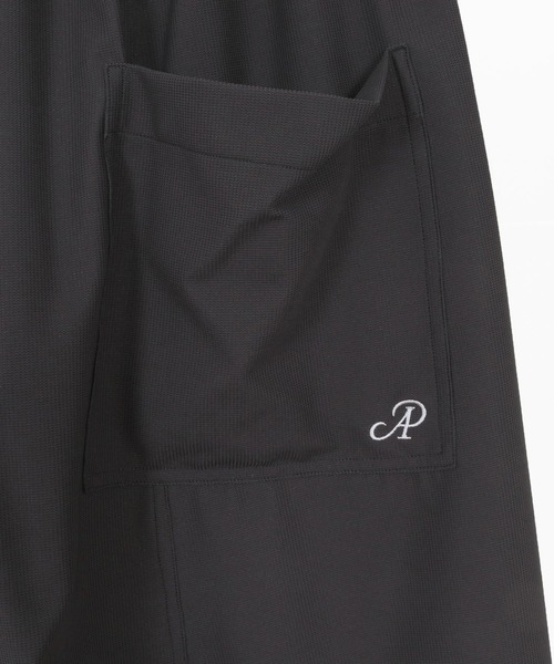 ADAM PATEK（アダムパテック）の「ADAMPATEK/ripple sarouel short pants/リップルサルエルショートパンツ（その他パンツ・メンズ・ブラック/チャコール・1/2）」の19枚目の写真