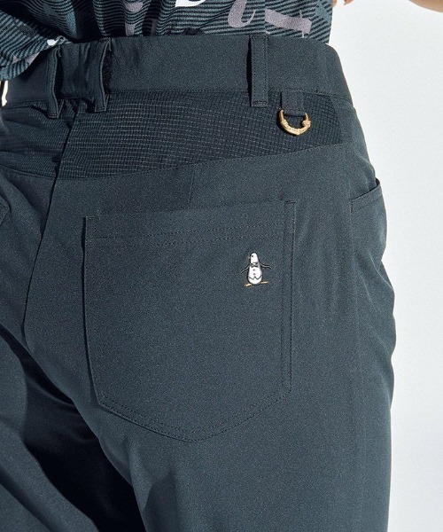 MUNSINGWEAR(マンシングウェア)の「【le coq sportif GOLF】撥水/ストレッチインサイドメッシュ9分丈パンツ ゴルフウェア(その他パンツ・レディース・グレー/ブラック・S/M/L/XL/3L)」の3枚目の写真