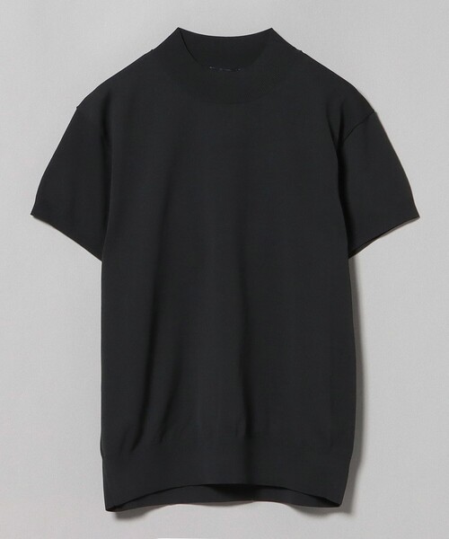 BEAMS GOLF(ビームスゴルフ)の「〈WOMEN〉B.G.THREE / ALL-TIME モックネック ニット(Tシャツ/カットソー・レディース・ネイビー/ブラック・MEDIUM/LARGE)」の13枚目の写真