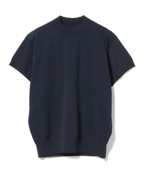 BEAMS GOLF(ビームスゴルフ)の「〈WOMEN〉B.G.THREE / ALL-TIME モックネック ニット(Tシャツ/カットソー・レディース・ネイビー/ブラック・MEDIUM/LARGE)」の14枚目の写真