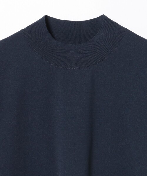 BEAMS GOLF(ビームスゴルフ)の「〈WOMEN〉B.G.THREE / ALL-TIME モックネック ニット(Tシャツ/カットソー・レディース・ネイビー/ブラック・MEDIUM/LARGE)」の15枚目の写真