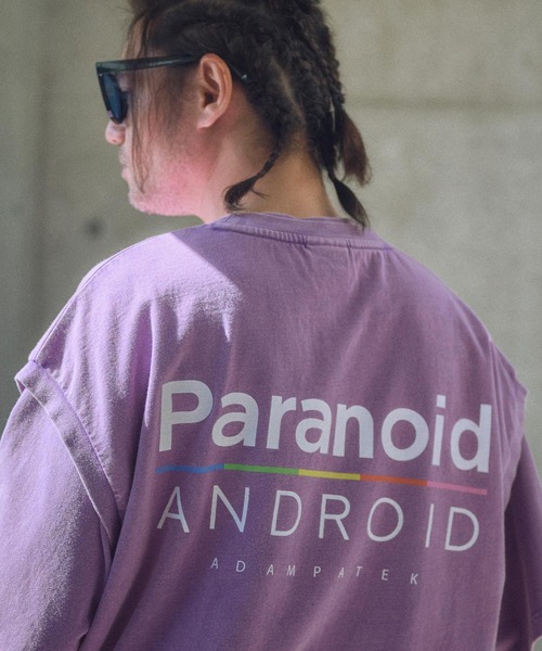 ADAM PATEK(アダムパテック)の「mta554-paranoid sleeveless ノースリーブ(その他トップス・メンズ・ブラック/ホワイト/パープル・2/1)」の12枚目の写真