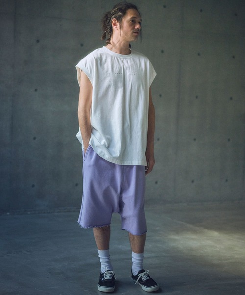 ADAM PATEK(アダムパテック)の「mta554-paranoid sleeveless ノースリーブ(その他トップス・メンズ・ブラック/ホワイト/パープル・2/1)」の20枚目の写真