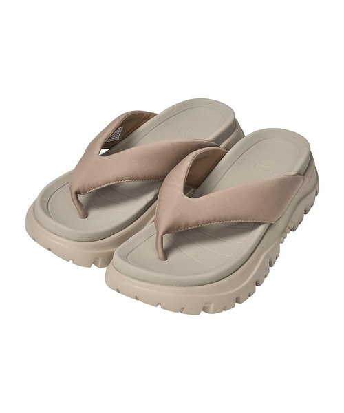 SHAKA(シャカ)の「SHAKA 厚底 パフィ トングサンダル KHAZANA THONG EX(サンダル・レディース・ブラック/ボルドー/ナチュラル・23/24/25/26/27/22/28)」の10枚目の写真