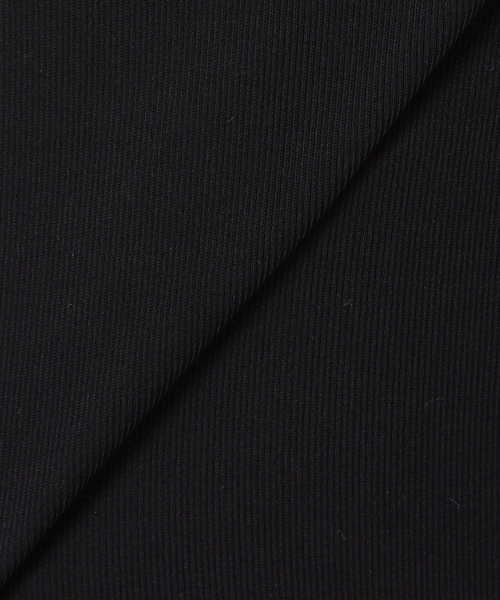 plage(プラージュ)の「Rib Back Open プルオーバー(Tシャツ/カットソー・レディース・ベージュ/ブラック・FREE)」の4枚目の写真