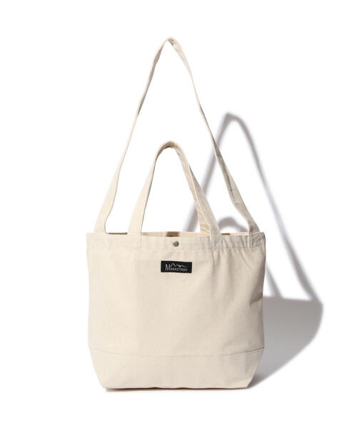 MANASTASH（マナスタッシュ）の「MANASTASH/マナスタッシュ/TOON MT. LOGO 2WAY TOTE BAG（トートバッグ・メンズ・ナチュラル・F）」の6枚目の写真