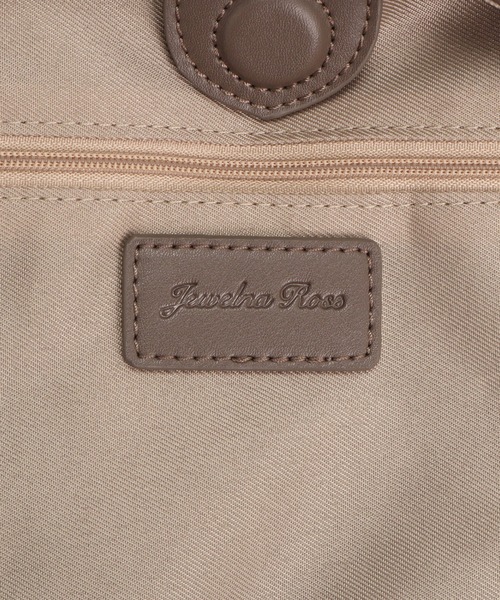 Jewelna Rose(ジュエルナローズ)の「セレーナ・ワンショルダーバッグ 16149(トートバッグ・レディース・ライトベージュ/チャコールグレー・FREE)」の21枚目の写真