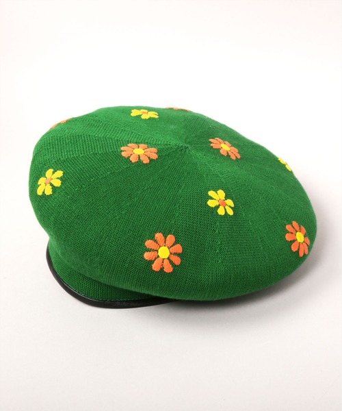 セール】CF FLOWER PT BERET（ハンチング/ベレー帽）｜CA4LA（カシラ