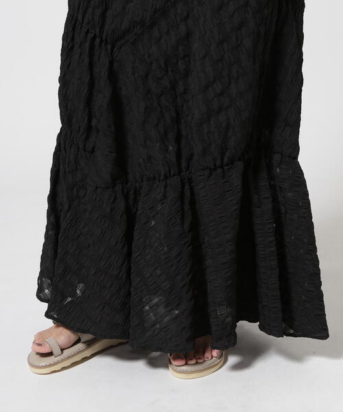 DROIT BELLO（ドロイトベロ）の「DROIT BELLO(ドロイトベロ) チェックボリュームスカート（スカート・レディース・その他18/ブラック・F）」の11枚目の写真