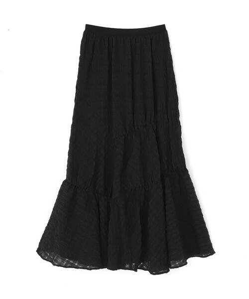 DROIT BELLO（ドロイトベロ）の「DROIT BELLO(ドロイトベロ) チェックボリュームスカート（スカート・レディース・その他18/ブラック・F）」の9枚目の写真