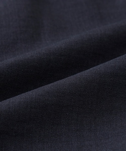 7days Life Styling(セブンデイズライフスタイリング)の「麻調合繊スピンドルワイドパンツ(しわになりにくい・接触冷感・UVカット・ウォッシャブル)(スラックス・レディース・モカ/ネイビー・S/M/L/LL)」の8枚目の写真