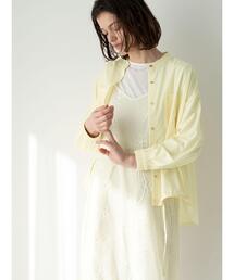 Te chichi TERRASSE | メタルボタンドロストシャツ《2025spring catalog item》(シャツ/ブラウス)