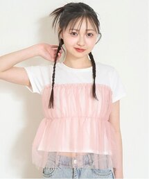 専用✧新品✧ピンクラテ＆ラブトキ3点 150 LOVETOXIC ラブトキシック(Lovetoxic)ロゴプリントハーフトップ