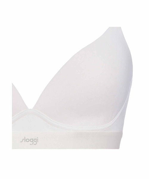 Sloggi（スロギー）の「スロギー ゴービビッド ハーフトップ【S,M,Lサイズ】 sloggi GO Vivid Top JX（ブラジャー・レディース・ブラック/ピンク/ホワイト・S/L/M）」の17枚目の写真