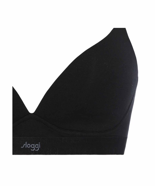 Sloggi（スロギー）の「スロギー ゴービビッド ハーフトップ【S,M,Lサイズ】 sloggi GO Vivid Top JX（ブラジャー・レディース・ブラック/ピンク/ホワイト・S/L/M）」の16枚目の写真