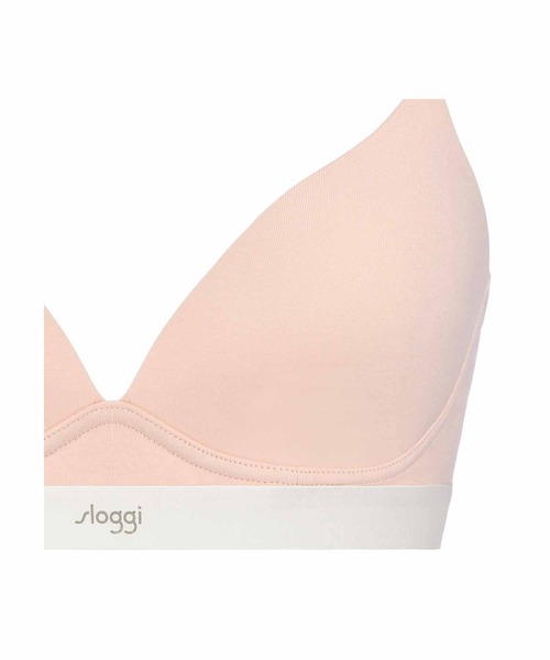 Sloggi（スロギー）の「スロギー ゴービビッド ハーフトップ【S,M,Lサイズ】 sloggi GO Vivid Top JX（ブラジャー・レディース・ブラック/ピンク/ホワイト・S/L/M）」の15枚目の写真