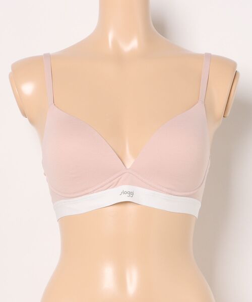 Sloggi（スロギー）の「スロギー ゴービビッド ハーフトップ【S,M,Lサイズ】 sloggi GO Vivid Top JX（ブラジャー・レディース・ブラック/ピンク/ホワイト・S/L/M）」の7枚目の写真