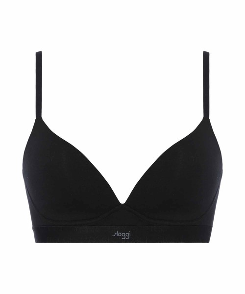 Sloggi（スロギー）の「スロギー ゴービビッド ハーフトップ【S,M,Lサイズ】 sloggi GO Vivid Top JX（ブラジャー・レディース・ブラック/ピンク/ホワイト・S/L/M）」の19枚目の写真