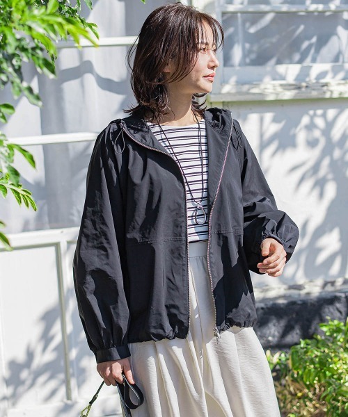 LAUTREAMONT（ロートレアモン）の「ベーシックロングスリーブT≪接触冷感/洗濯機で洗える≫（Tシャツ/カットソー・レディース・ホワイト/ホワイト系その他/ブラック系その他・9号）」の11枚目の写真