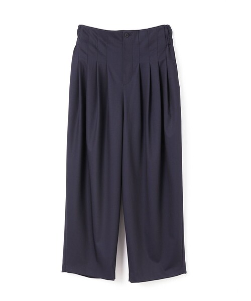 mizuiroind(ミズイロインド)の「mizuiro ind ハイウエストタックパンツ(その他パンツ・レディース・ブラック/グレー/ベージュ/ネイビー/ベージュ系その他・FREE)」の5枚目の写真