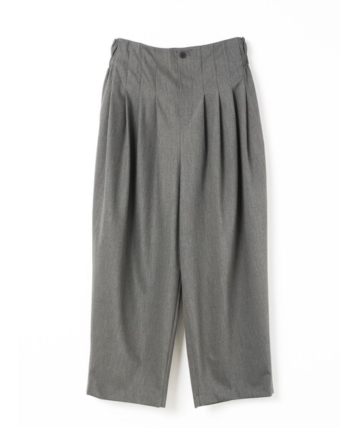 美品　mizuiroind ハイウエストタックパンツ mizuiro ind ハイウエストタックパンツ | mizuiro ind