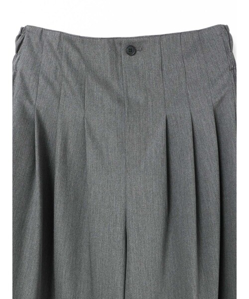 美品　mizuiroind ハイウエストタックパンツ MARcourt｜mizuiro ind ハイウエストタックパンツ | Rakuten