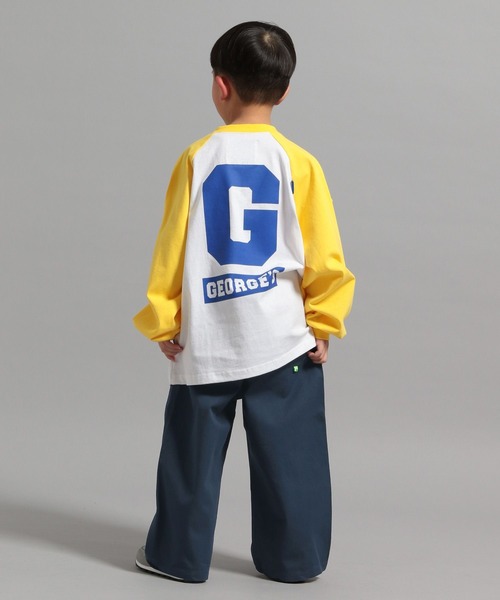 セール】【KIDS】ツイルワイドパンツ（チノパンツ）｜GEORGE'S