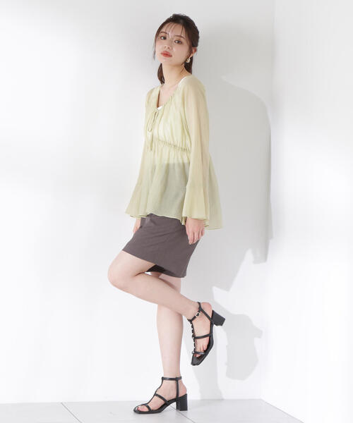 PROPORTION BODY DRESSING(プロポーションボディドレッシング)の「ハーフパンツ / 1215130500(その他パンツ・レディース・オフホワイト/ダークグレー・SMALL/MEDIUM)」の5枚目の写真