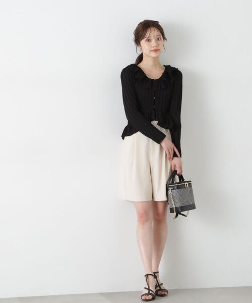 PROPORTION BODY DRESSING(プロポーションボディドレッシング)の「ハーフパンツ / 1215130500(その他パンツ・レディース・オフホワイト/ダークグレー・SMALL/MEDIUM)」の21枚目の写真