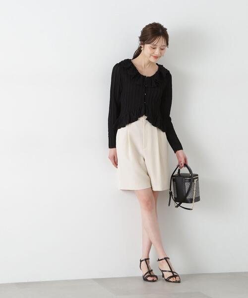 PROPORTION BODY DRESSING(プロポーションボディドレッシング)の「ハーフパンツ / 1215130500(その他パンツ・レディース・オフホワイト/ダークグレー・SMALL/MEDIUM)」の22枚目の写真