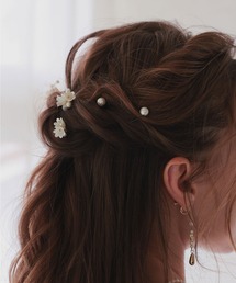 Dorry Doll（ドリードール）の「フラワーパールヘアピンセット（ヘアピン）」